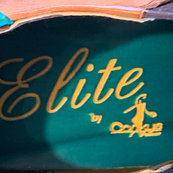 Leather heels - Picture 3 of 4